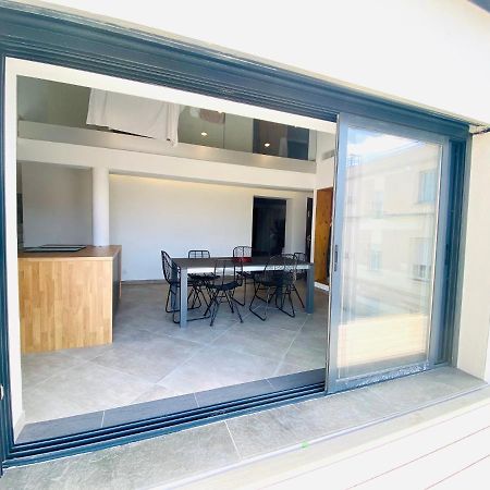 Duplex 120M2 Terrasse Vue Sur Nimes Appartement Buitenkant foto